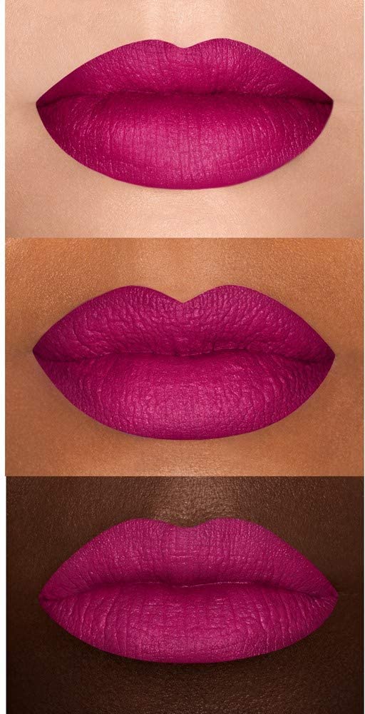 PROFESSIONAL MAKEUP Powder Puff Lippie Lip Cream, Matte Finish, 0.4 Ounce - Teenage Dream