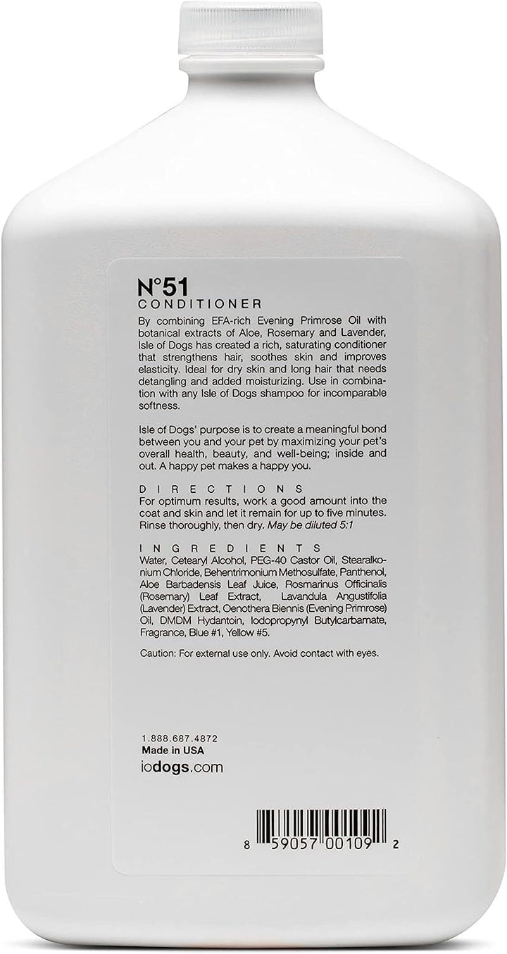 Coature No. 51 Heavy Management Dog Conditioner for damaged hair, 1 liter