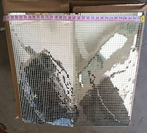 Glass Mosaic Tile,Mini Square Glass Mosaic Mirror Sheet Real Glass Self-Adhesive,Silver Glass Crafts