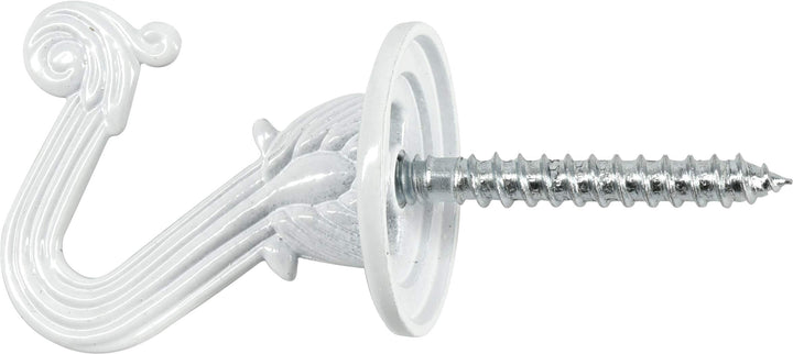 Alloy Steel 534516 50340 Swag Hooks, White