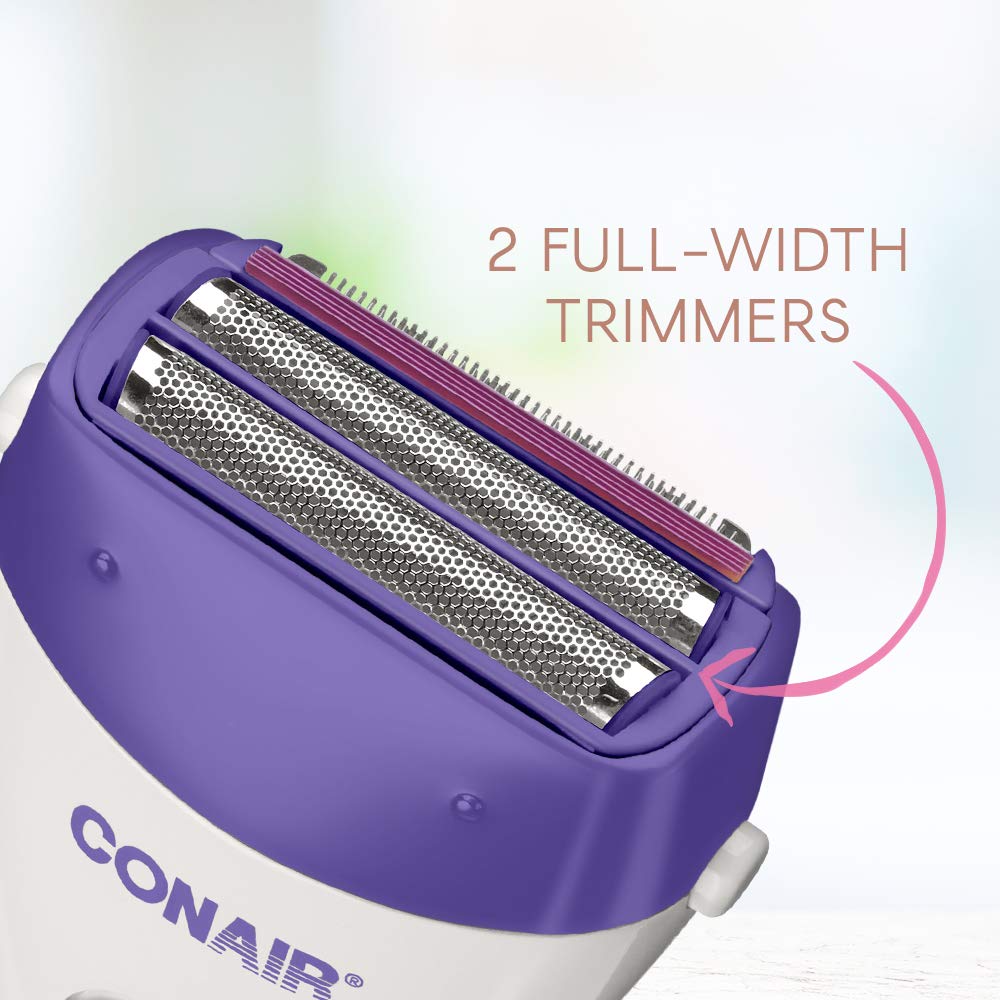 LWD375WCSV Satiny Smooth Ladies' Wet/Dry Rechargeable Shaver