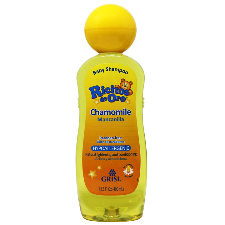 Ricitos de Oro Hypoallergenic Chamomile(Manzanilla) Shampoo 13.5oz (400 mL)