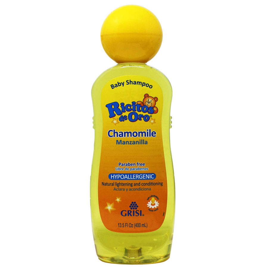 Ricitos de Oro Hypoallergenic Chamomile(Manzanilla) Shampoo 13.5oz (400 mL)