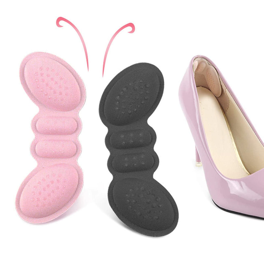 3 Pairs Shoe Inserts to Make Big Shoes Fit Shoe Filler Improved Shoe Fit and Comfort 3D bufferfly Anti Slip for Women High Heels Flats Dress Shoes (Thick-6mm)