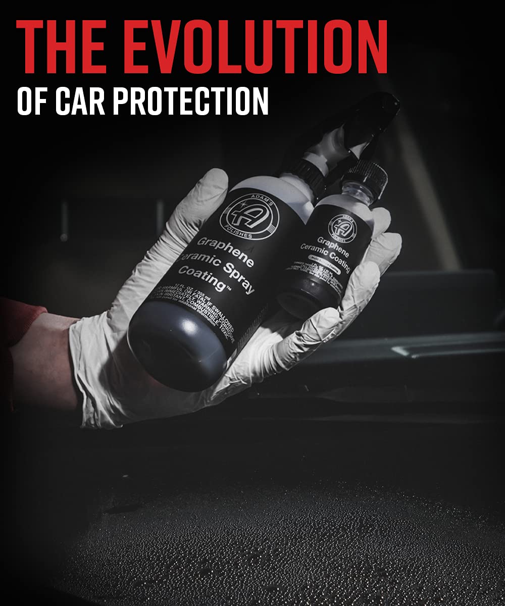 Graphene Ceramic Spray Coating - Sprayable Graphene Oxide Ceramic Coating for Cars, Boats, RV's & Motorcycle | Adds Extreme Gloss, Depth, Shine & Protection