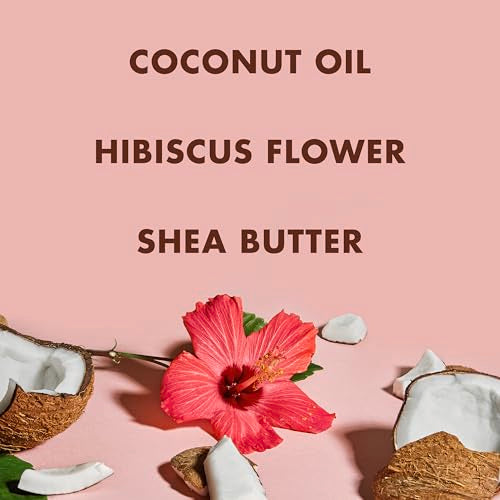 Curl & Shine Conditioner Coconut & Hibiscus, for Thick, Curly Hair to Moisturize & Soften, 13 oz