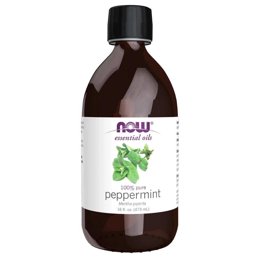 Now Foods, Peppermint Oil 16 Ounces