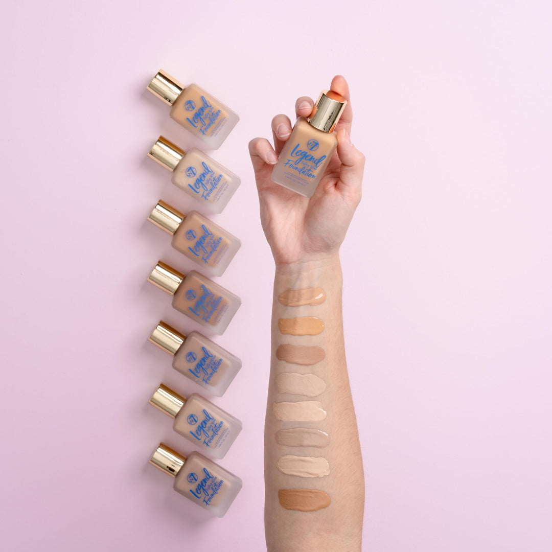| Legend Long-Lasting Liquid Foundation | Rich and Creamy Formula | Full Coverage with a Matte Finish | Available in 4 Shades | Fresh Beige | Cruelty Free, Vegan Makeup Cosmetics