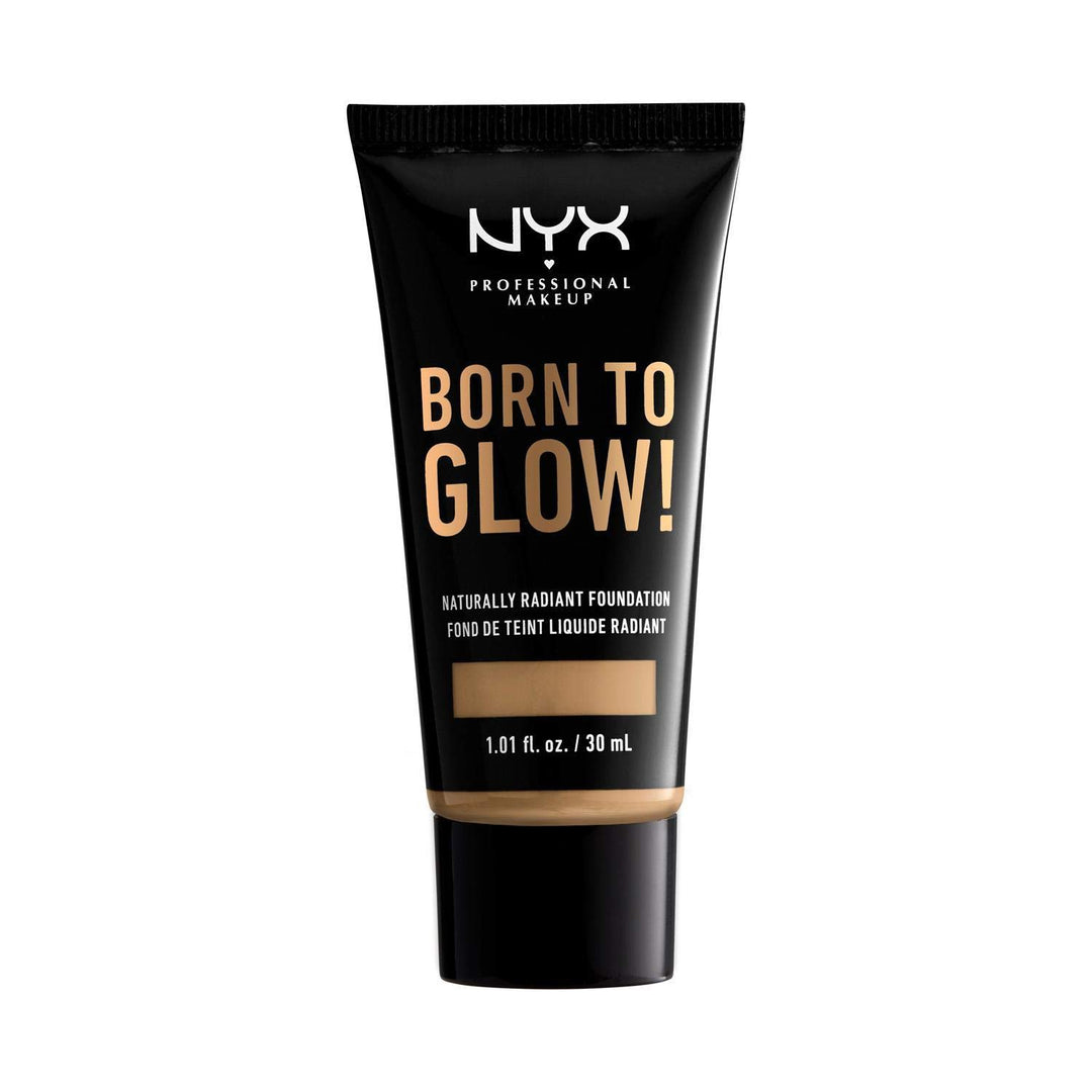 PROFESSIONAL MAKEUP Born To Glow Naturally Radiant Foundation, Medium Coverage - Beige