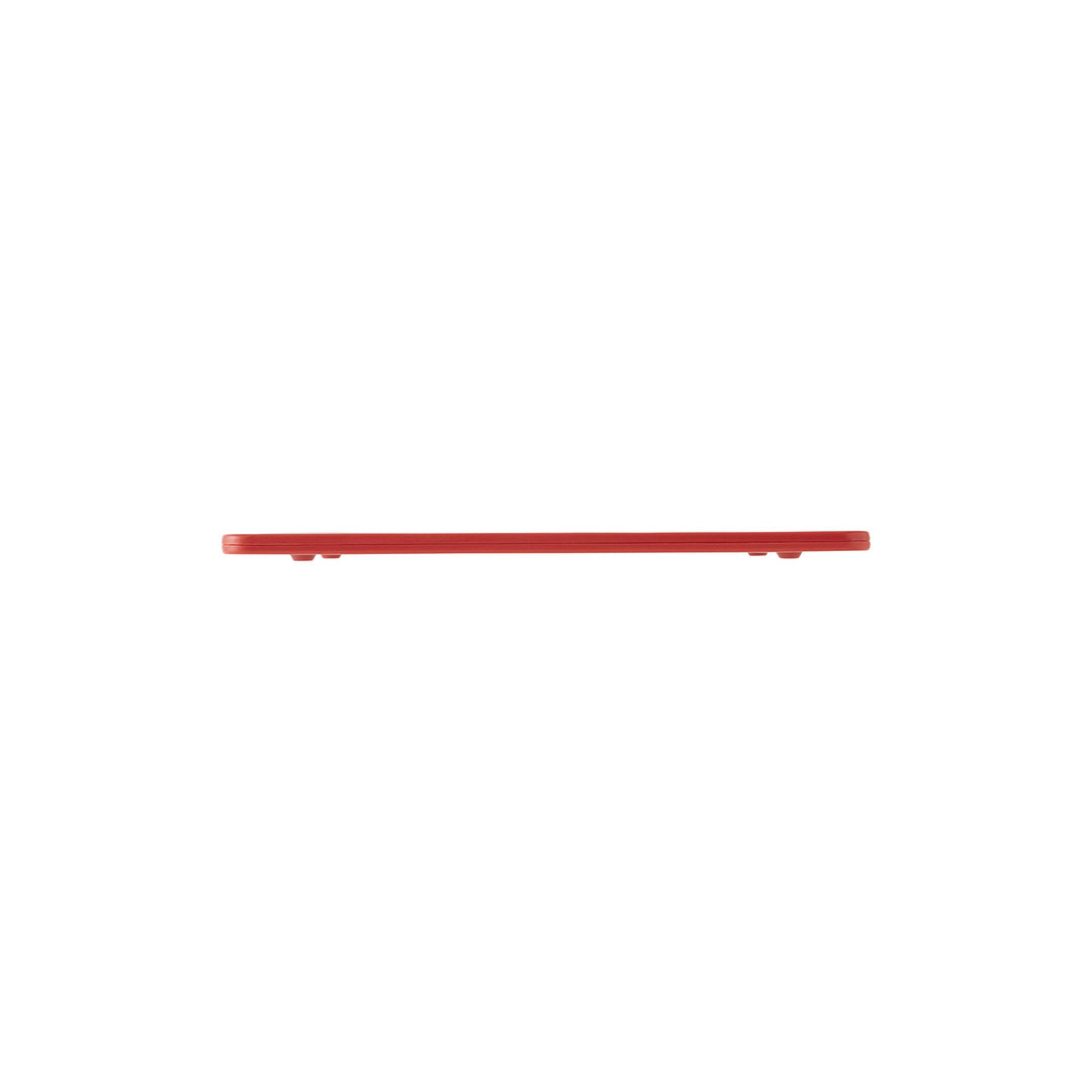 Red 11lb Ultra Thin Digital Kitchen Scale, 0.37 inches