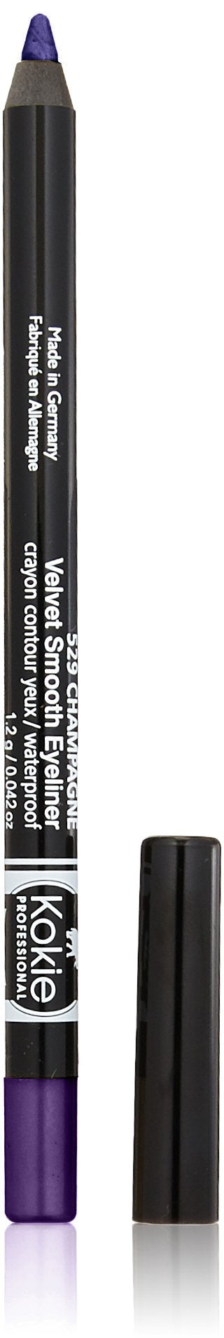 Cosmetics Waterproof Velvet Smooth Eyeliner Pencil, Eggplant, 0.042 Ounce