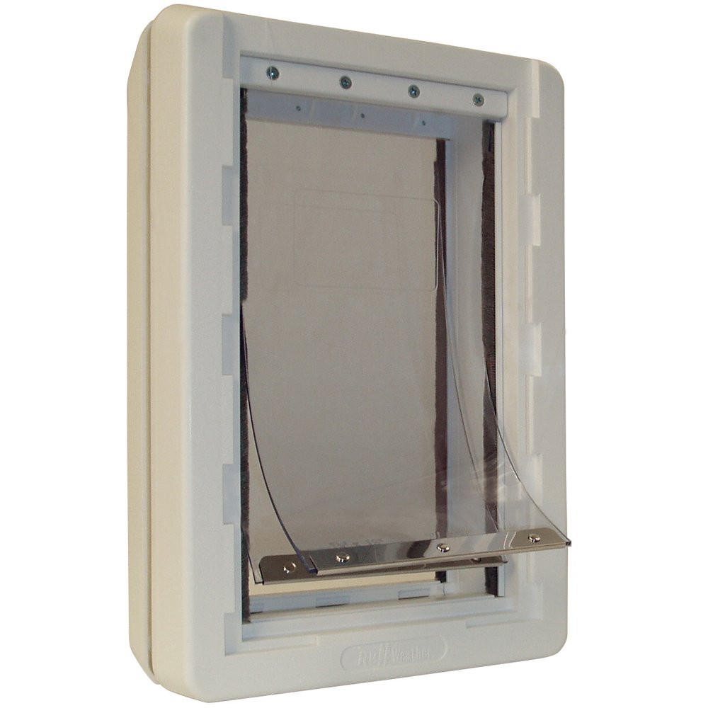 Perfect Pet The All-Weather Energy Efficient Dog Door, Medium, 7.25 x 13 Flap Size