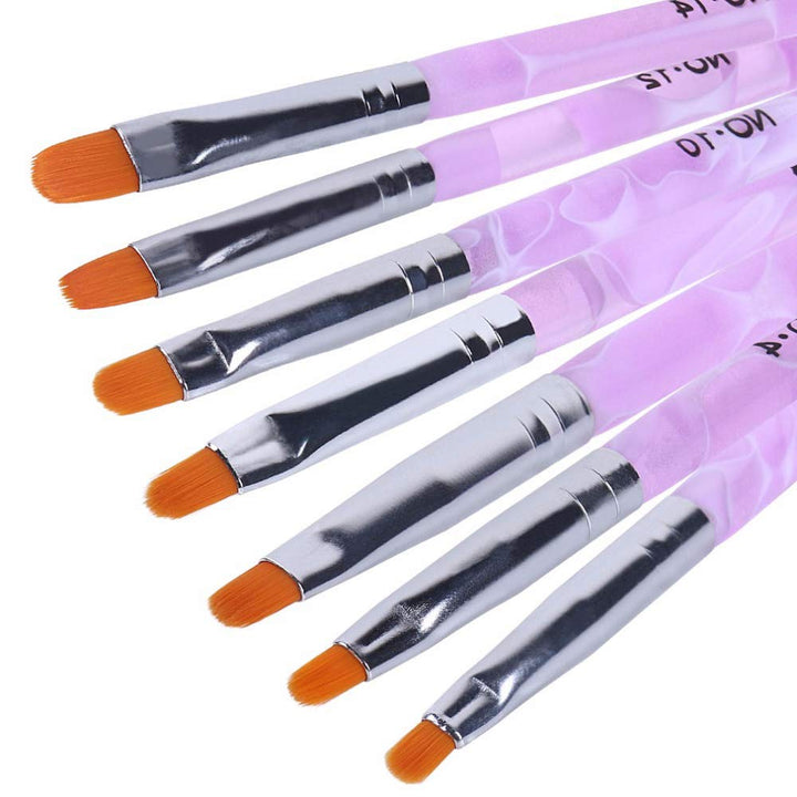 14 Pcs Nail Brush Pen Set Uv Gel Acrylic Nail Art Tips Builder Brush Nail Painting Brush Pen Kit