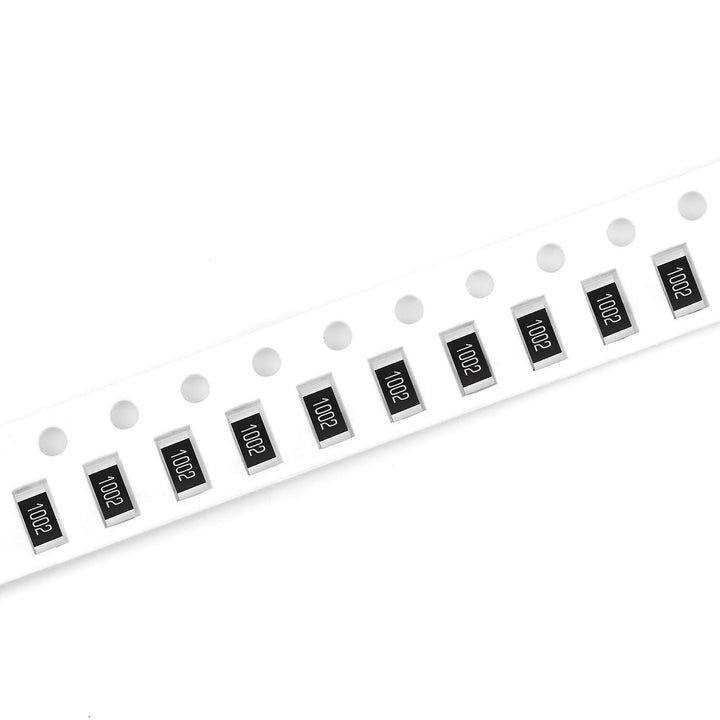 Chanzon 100pcs 1206 SMD Resistor 10K O ohm 1/4W 0.25W ±1% Tolerance Thick Film 10KR SMT Chip Resistors Rohs Certificated