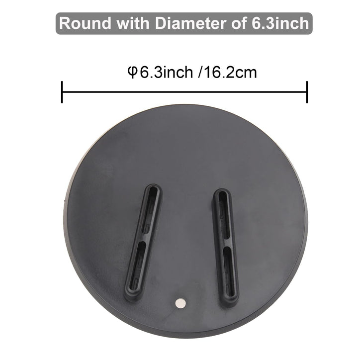 Motorcycle Kickstand Pad Hard Kickstand Support for All Motorcycle Universal Motorcycle Parking Pad Plate Helps Park Your Bike on Hot Pavement Grass Soft Ground