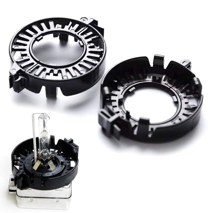 One Pair D1S D3S OEM Light Bulbs Adapter Clip Rings Retainer Holders Compatible with Varieties of European Vehicles