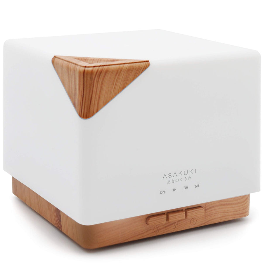 700 ml Premium Essential Oil Diffuser, 5 in 1 Ultrasonic Aromatherapy Fragrant Oil Vaporizer Humidifier, Timer and Auto-Off Safety Switch, 7 LED Light Colors
