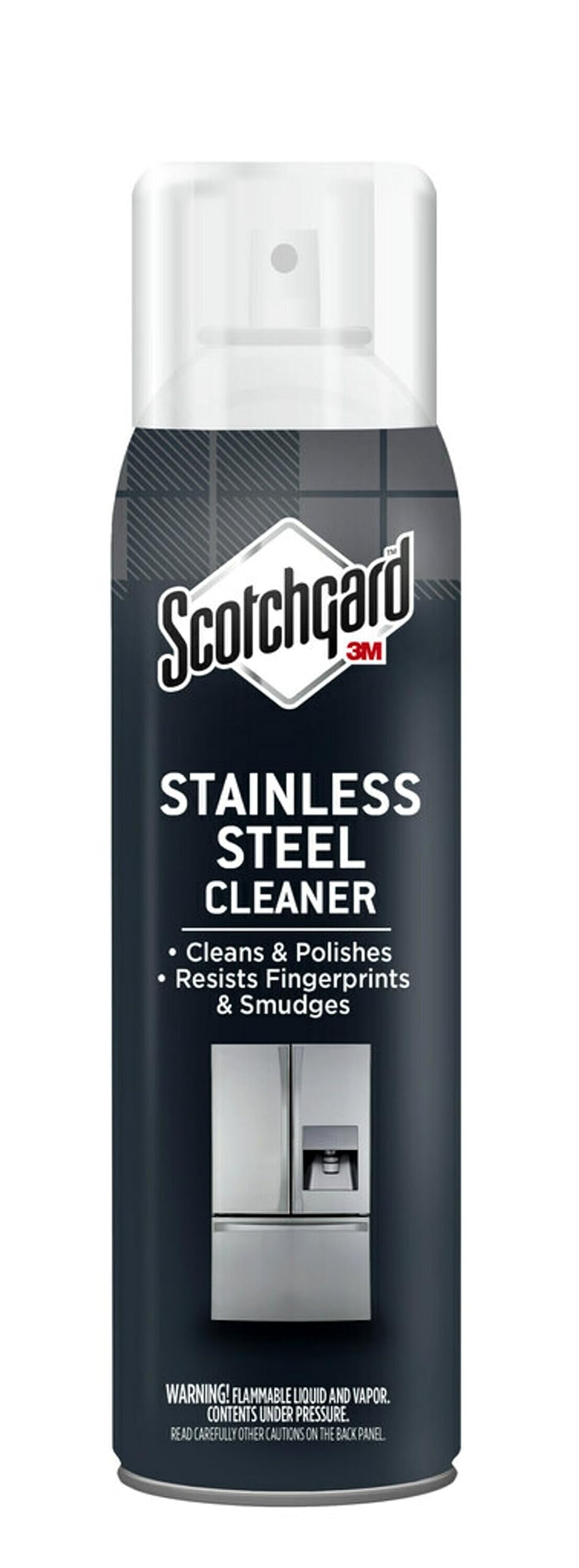 Stainless Steel Cleaner Resists Fingerprints & Smudges, No Drip Foam, 17 Fl Oz