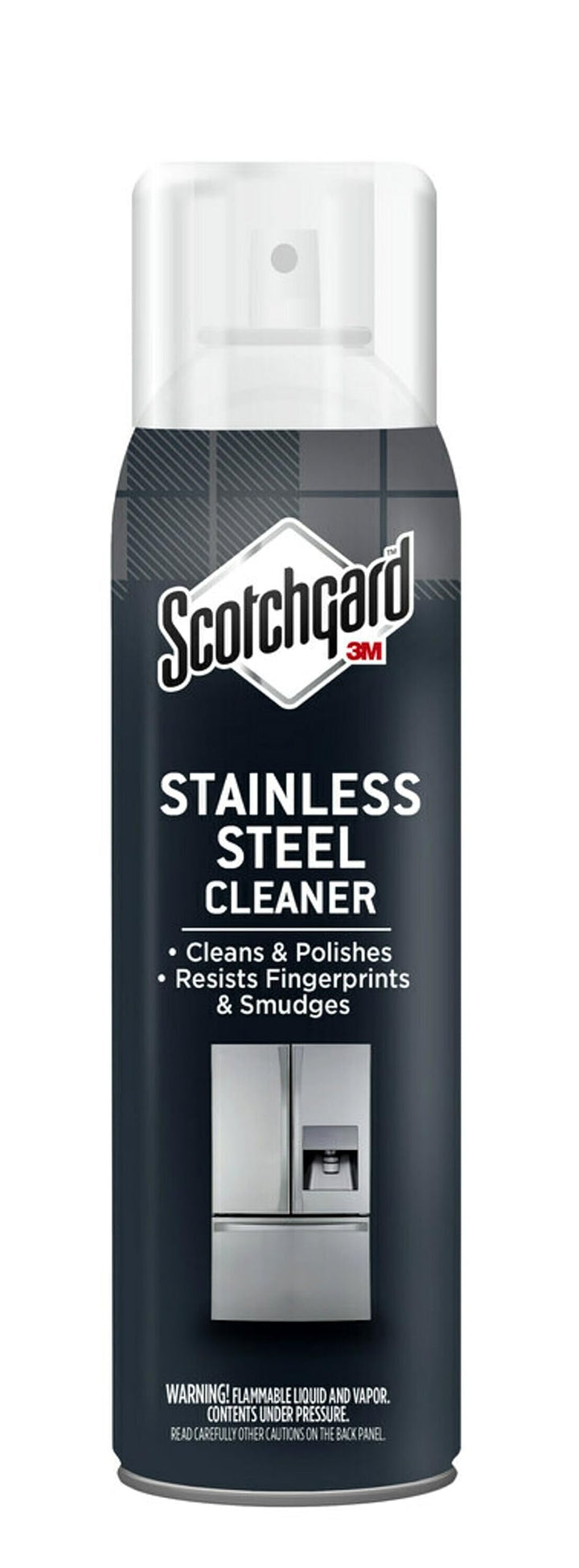Stainless Steel Cleaner Resists Fingerprints & Smudges, No Drip Foam, 17 Fl Oz