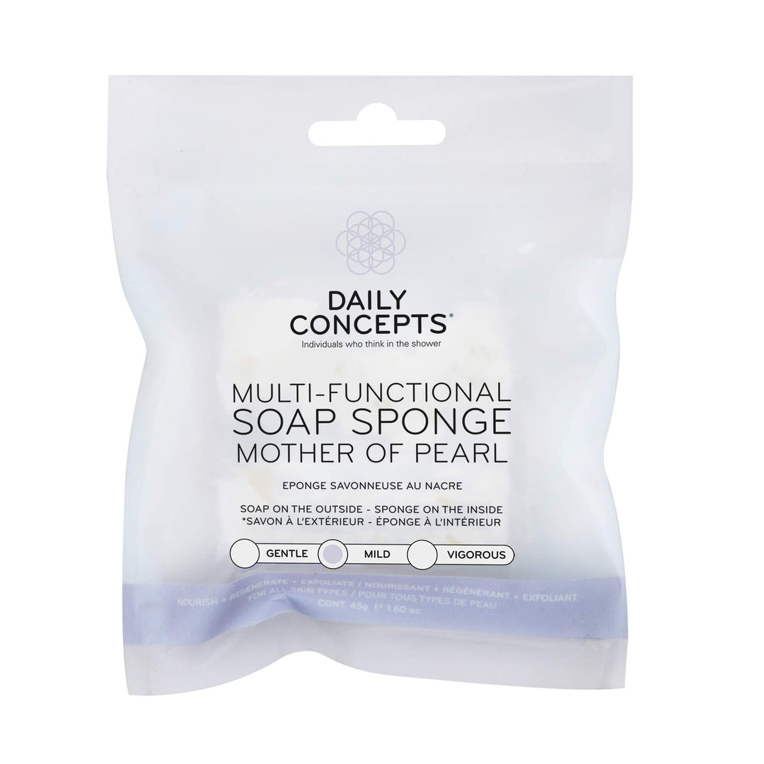 Multi-Functional Soap Sponge, Mother of Pearl