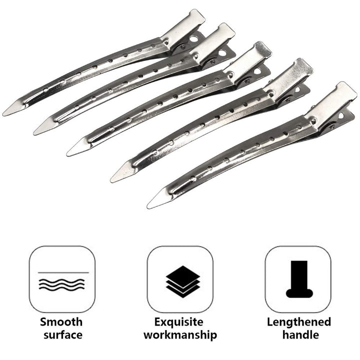 Hair Extension Kit, Pliers Pulling Hook Bead Device Tool Kit 200 Pcs Black Silicone Lined Micro Rings Beads 2 Pcs Combs 5 Pcs Silver Metal Alligator Hair Pins for Hair Styling Tools Accessory