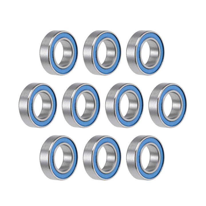MR148-2RS Deep Groove Ball Bearings 8mm Inner Dia 14mm OD 4mm Bore Double Sealed Chrome Steel Blue Seal Z2 10pcs