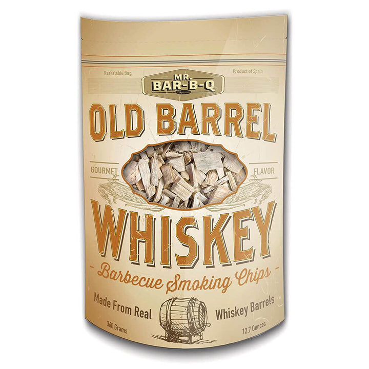 05042BC Whiskey Smoking Chips | Old Oak Barrel Wood Smoker Chips | Made from Genuine Whiskey Barrels | Gourmet Flavor | 12.7 Ounces