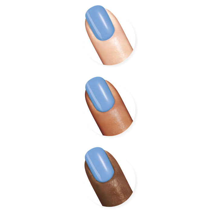 Xtreme Wear Nail Polish, Streak-Free, Shiny Finish, Long-Lasting Nail Color, Babe Blue, 0.40 fl oz