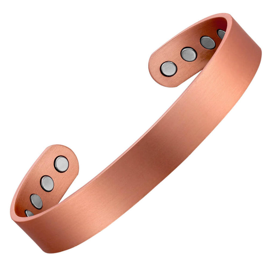 - Pure Copper Ultra Strength Magnetic GOLF Bracelet Bangle Cuff - Sport - Adjustable Sizing - for Men & Women