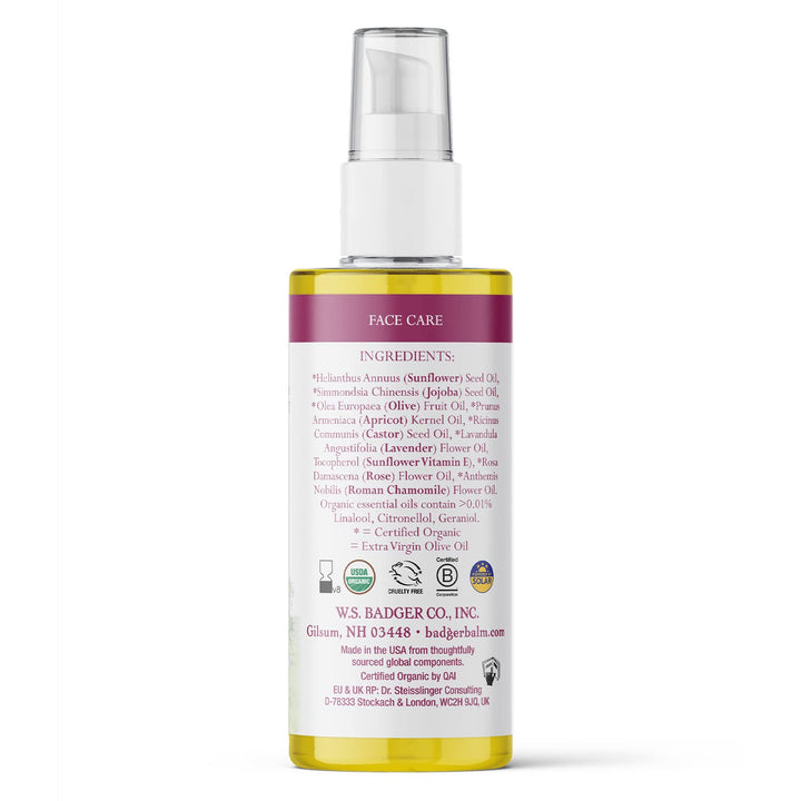 Damascus Rose Cleansing Oil 2oz- Certified Organic
