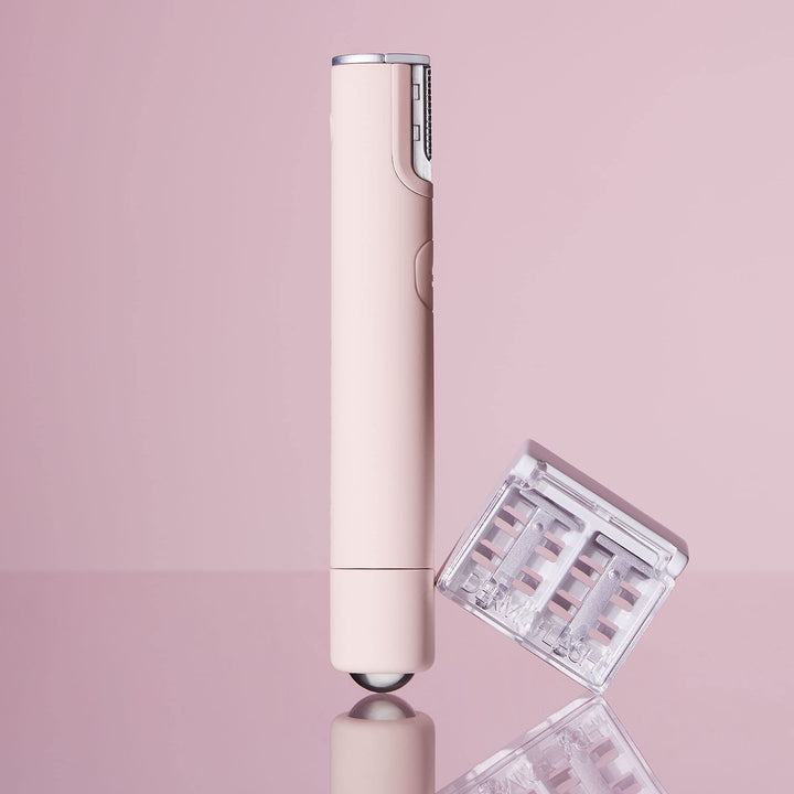 Mini Dermaplaning Tool for Precision Peach Fuzz Removal, Blush