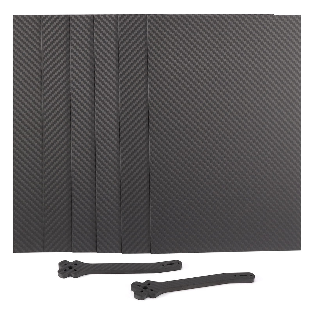 Carbon Fiber Sheet 200x300x2mm Available in 1mm 2mm 3mm Thickness– Durable Carbon Sheet with Twill Weave & Matte Finish – 3K Carbon Fiber Plate Panel Board – Waterproof & UV Resistant