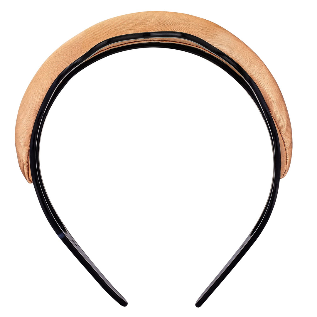 Goody Volume Boost Headband for Fine Hair - 1 Count, Brunette - Ouchless Pain-Free Hair Accessories for Women, Men, Boys, & Girls - Perfect for Long Lasting Braids, Ponytails & More