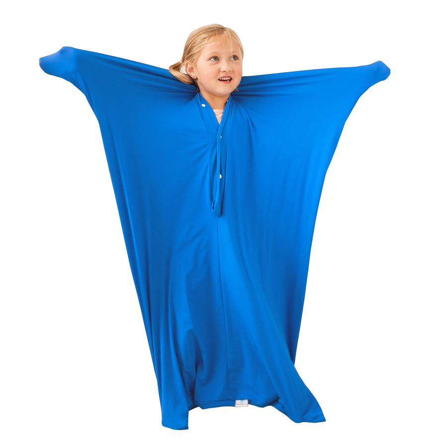 Body Sock - Sensory Socks for Kids - Stretchable Sensory Sack to Help Kids Relax and Focus - Easy to Wash Breathable Sensory Full Body Sock for Kids - Medium 48 x 27