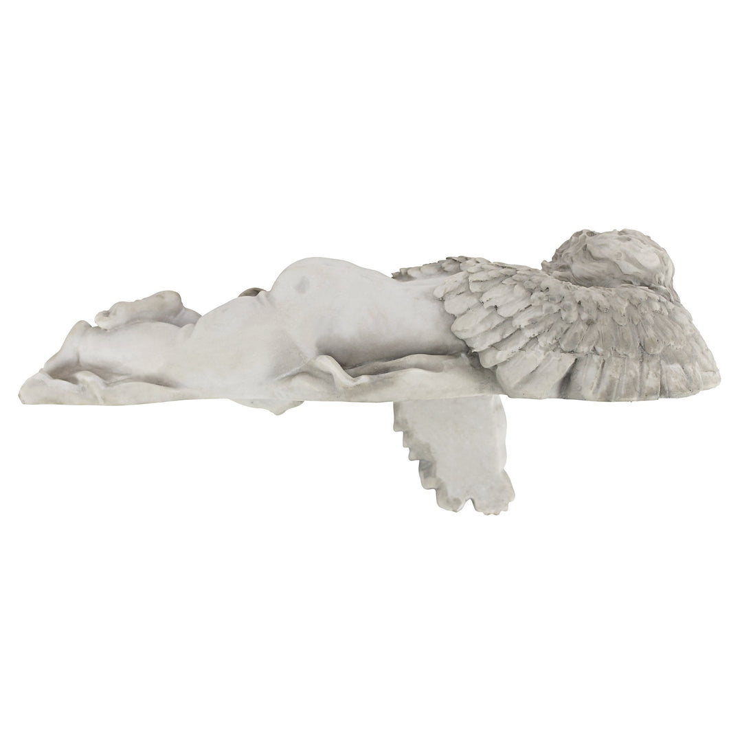 Sleepy Time Baby Angel Napping Shelf Sitter Statue, 13 Inch, Single