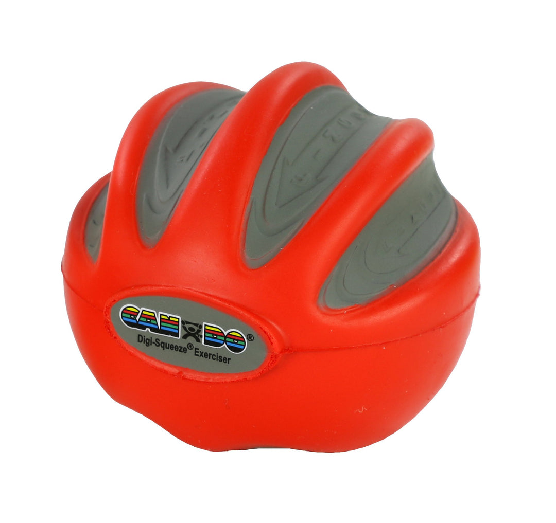 10-1981 Digi-Squeeze Hand Exerciser, Medium, Red-Light