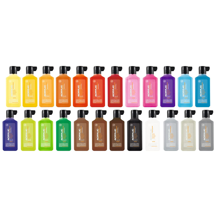 Acrylic Marker Ink Refills, 180ml Bottle, Shock Black (MR180SB), 6.08 Fl Oz (Pack of 1)