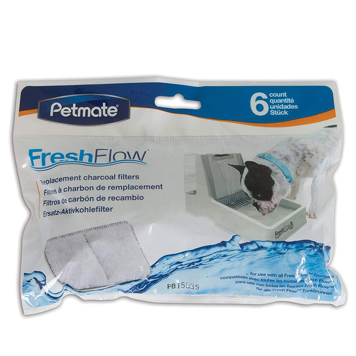 6 Count Fresh Flow Replacement Filter,Gray