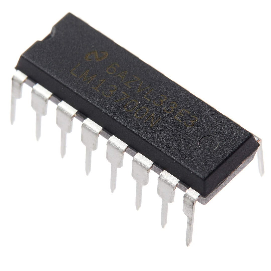 5pcs LM13700N Dual Operational Transconductance Amplifiers Linearizing Diodes and Buffers,DIP16.