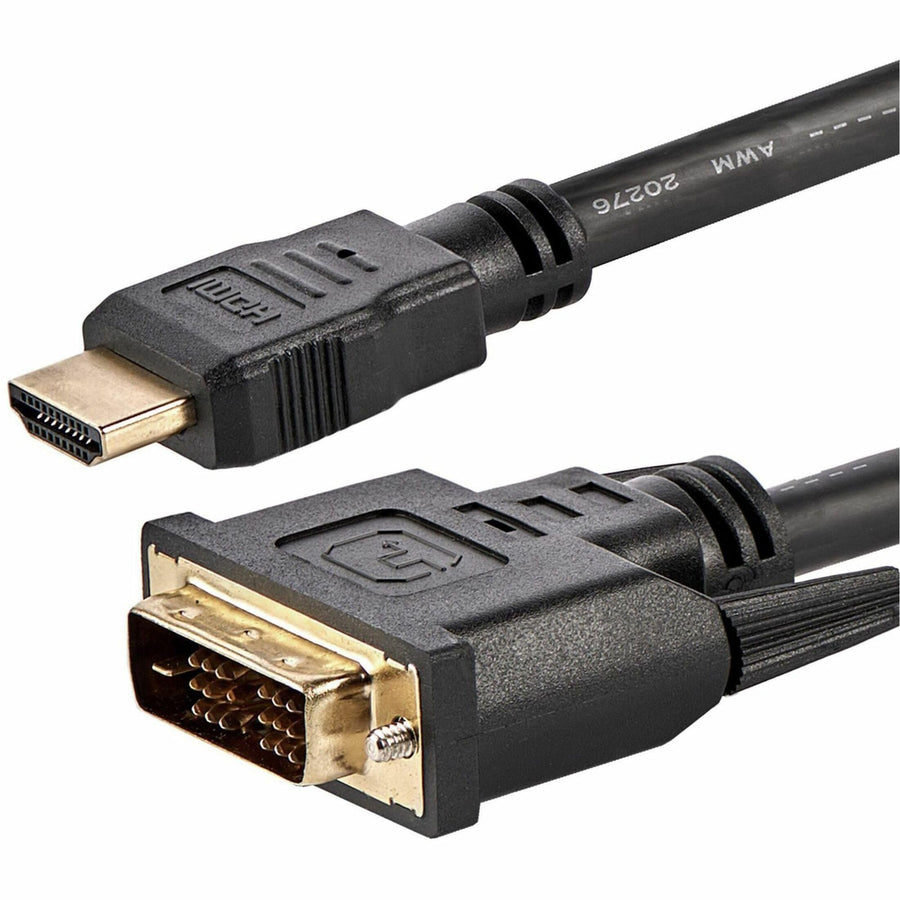 6ft HDMI to DVI D Adapter Cable - Bi-Directional - HDMI to DVI or DVI to HDMI Adapter for Your Computer Monitor (HDMIDVIMM6)
