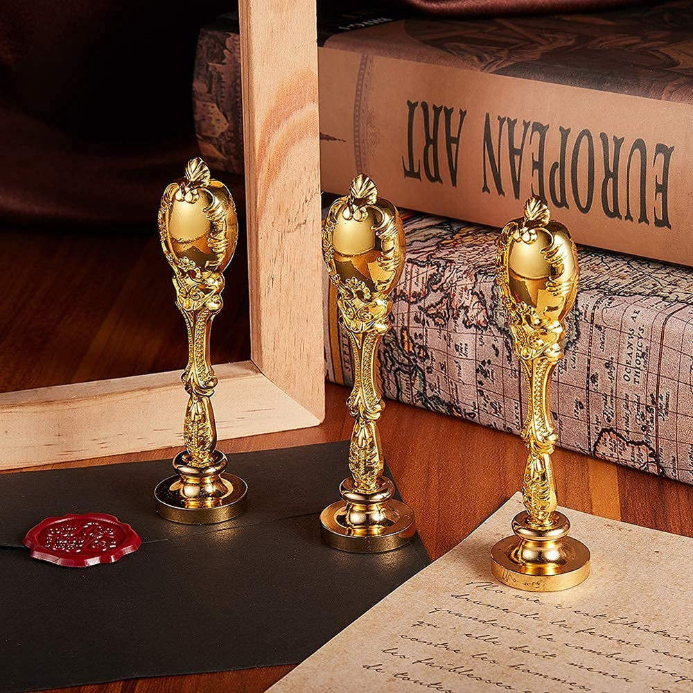 Hummingbird Wax Seal Stamp Birds Vintage Sealing Wax Stamps Animal 25mm Removable Brass Head Sealing Stamp with Alloy Handle for Halloween Wedding Invitations Christmas Xmas Party Gift Wrap