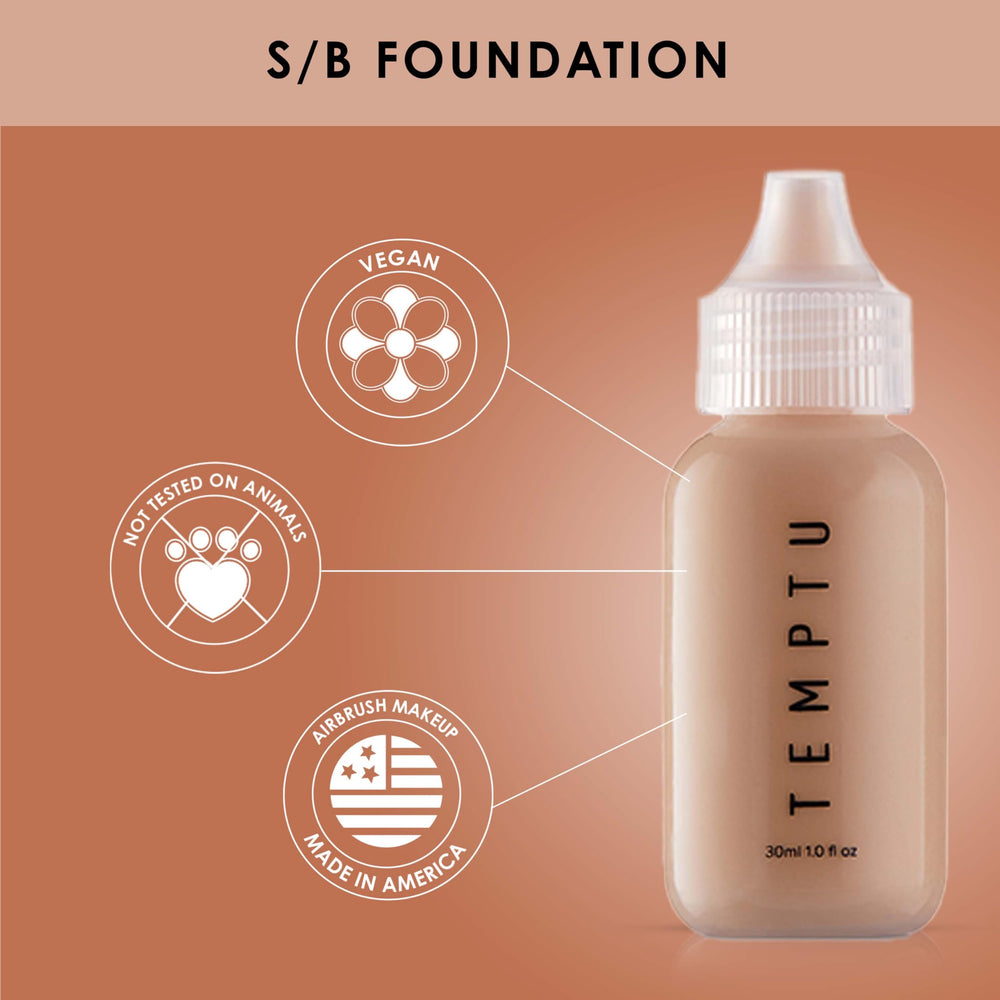 S/B 004 Sand 4oz. S/B Foundation Bottle
