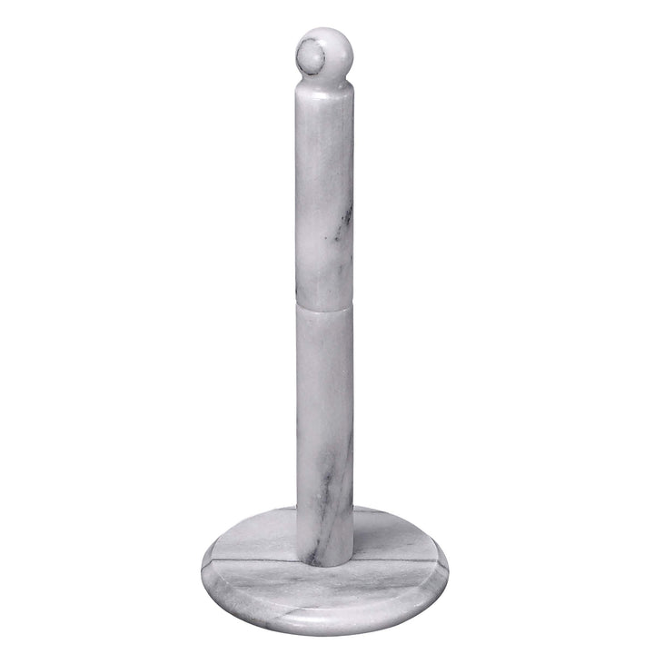 White Marble 12.5 High Paper Towel Holder