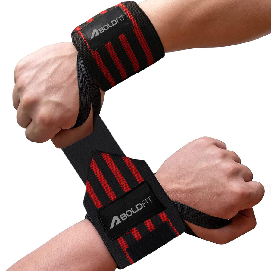Wrist Straps for Weightlifting - Wrist Wraps for Weightlifting and Crossfit Weight Lifting Wrist Wraps with Thumb Loop - Professional Lifting Wrist Straps For Heavy Lifting Gym Wrist Support