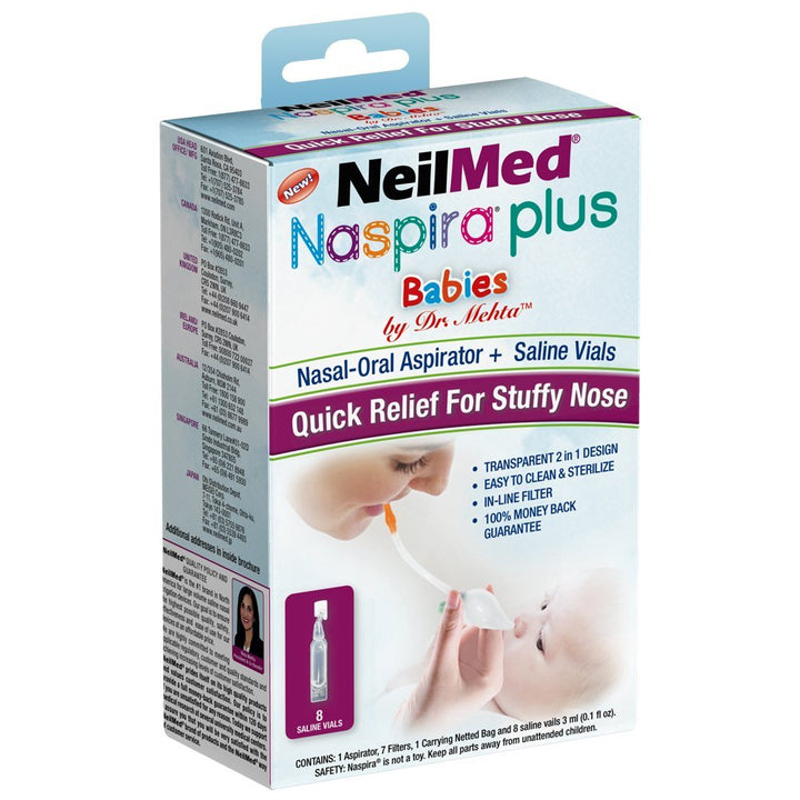 Naspira Plus Nasal Oral Aspirator, 1 Count