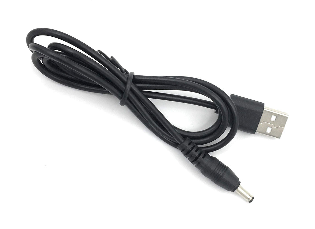 XCIVI Replacement USB Charging Cable for Fairywill/KIPOZI/Dnsly/Sboly Sonic Electric Toothbrush - 3 Feet (1 Meter) (Black)
