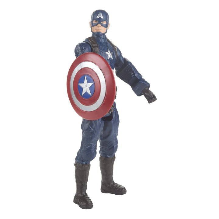 Avengers Endgame Titan Hero Series Captain America 12-Scale Super Hero Action Figure Toy with Titan Hero Power Fx Port