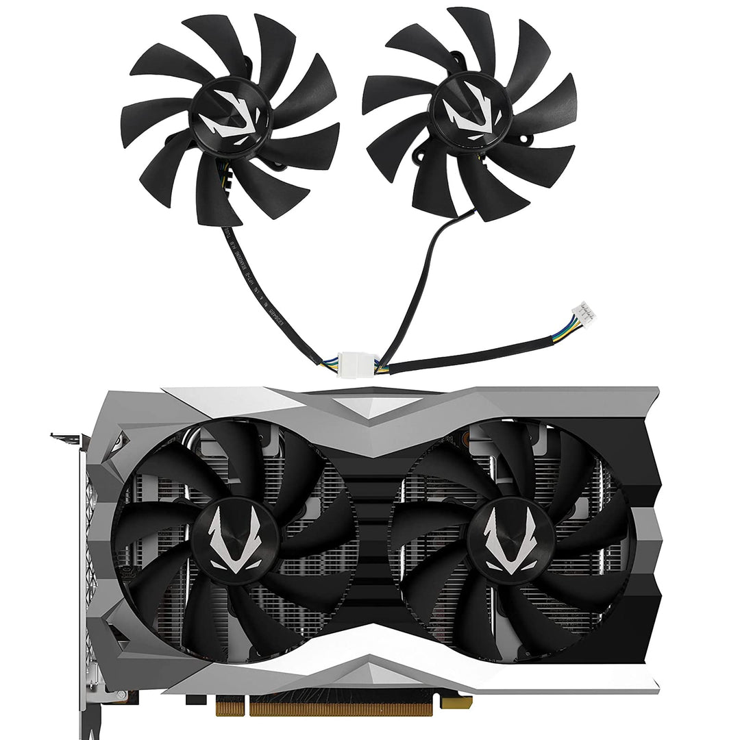 GA92A2H 87mm GTX1660s RXT2060 Graphics Card Fan for Zotac GTX 1660 Ti Super AMP, RTX 2060 2070 Super Mini/Twin Fan (Fan-B)