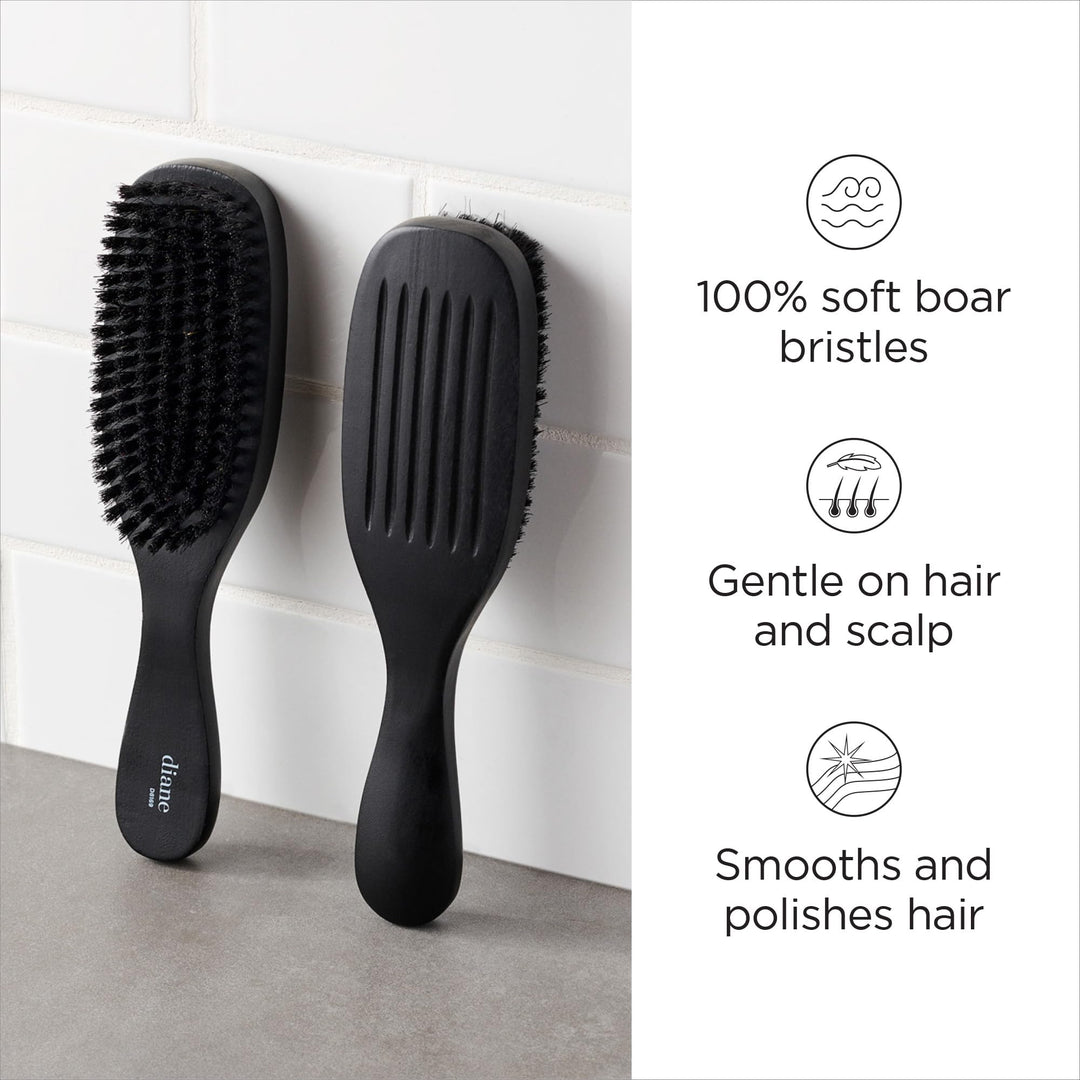 Wave Brush Soft Boar Bristles