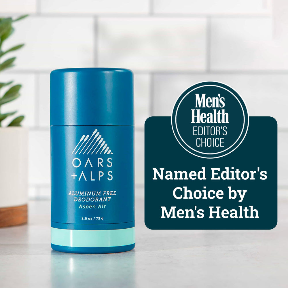 Aluminum Free Deodorant for Men and Women, Dermatologist Tested and Made with Clean Ingredients, Travel Size, Aspen Air, 1 Pack, 2.6 Oz